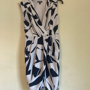 Black & white sheath dress- EUC worn 1x